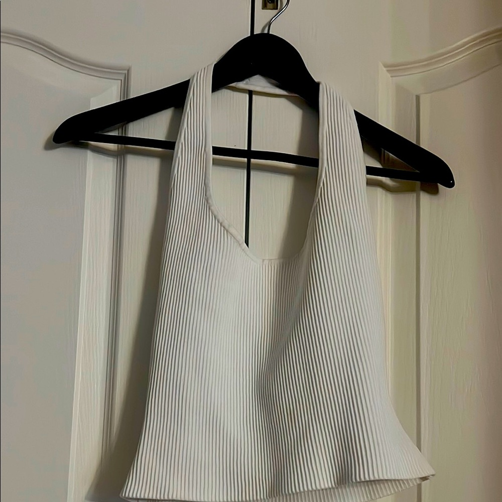 Babaton Ribbed Women's Halter  Top